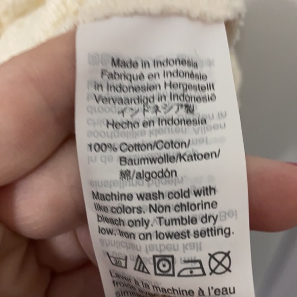 Madewell short sleeve peasant top, size XXL - Picture 4 of 5